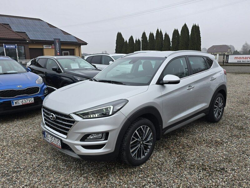 Srebrny Używany 2018 Hyundai Tucson Style SUV | 79 900 zł (Uczciwa cena) - Obraz 1/4
