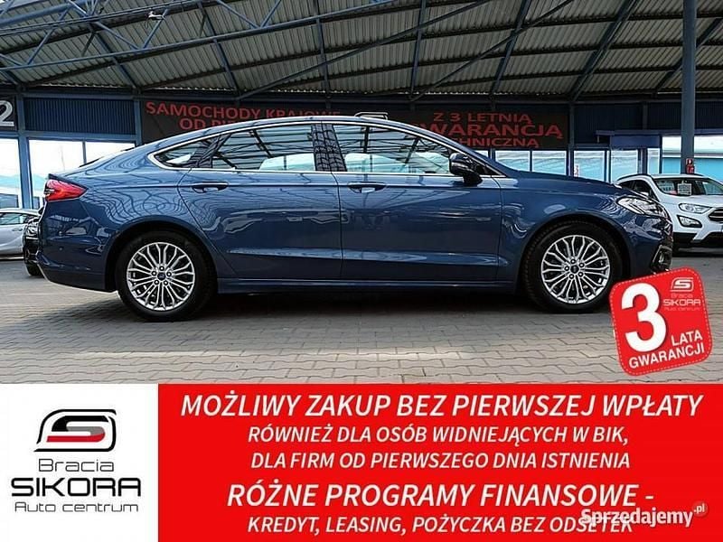 Niebieski Używany 2020 Ford Mondeo Titanium Sedan/Limuzyna | 68 211 zł (Uczciwa cena) - Obraz 1/4