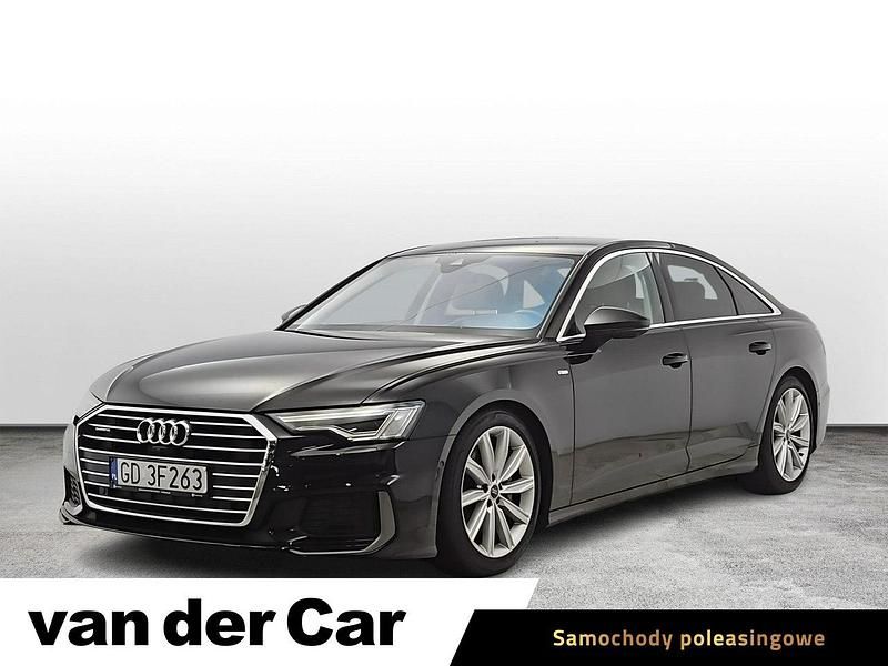 Czarny (metalik) Używany 2022 Audi A6 Sedan/Limuzyna | 249 900 zł - Obraz 1/4