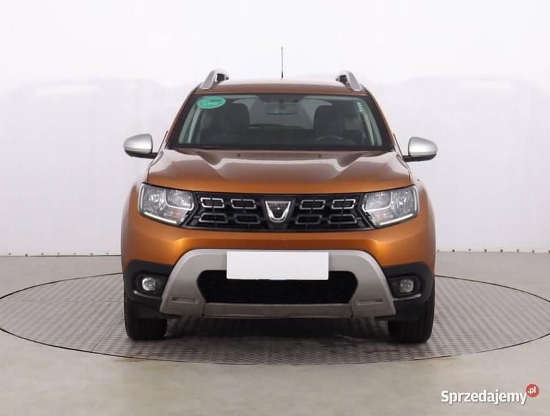 Pomarańczowy Używany 2021 Dacia Duster SUV | 37 999 zł (Dobra cena) - Obraz 1/4