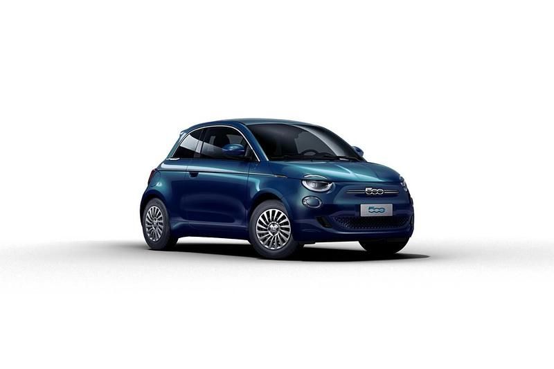 Lakier metalizowany zielony ocean Nowe 2025 Fiat 500e La Prima Hatchback | 137 220 zł - Obraz 1/3