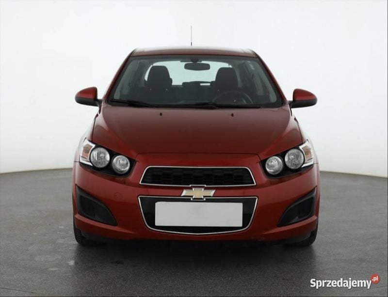Czerwony Używany 2012 Chevrolet Aveo Hatchback | 12 499 zł (Super Cena) - Obraz 1/4