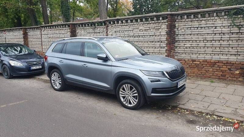 Szary Używany 2018 Skoda Kodiaq SUV | 99 000 zł (Dobra cena) - Obraz 1/4