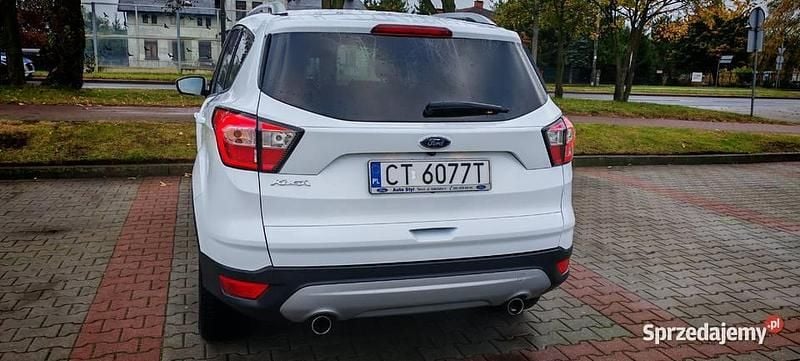 Biały Używany 2019 Ford Kuga Titanium SUV | 57 000 zł (Dobra cena) - Obraz 1/4