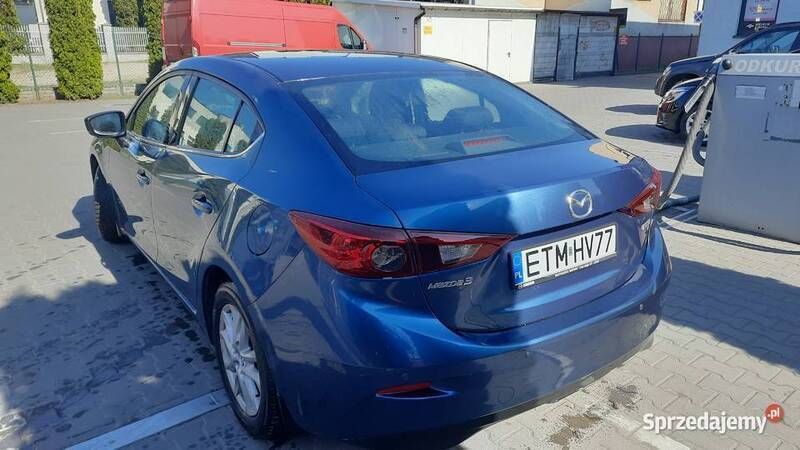 Niebieski Używany 2016 Mazda 3 Sedan/Limuzyna | 40 500 zł (Super Cena) - Obraz 1/4