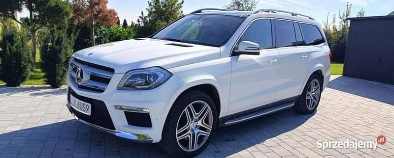 Biały Używany 2015 Mercedes GL350 AMG SUV | 116 500 zł - Obraz 1/4