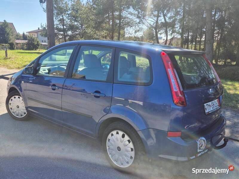 Niebieski Używany 2008 Ford C-MAX Minivan | 13 900 zł (Uczciwa cena) - Obraz 1/4