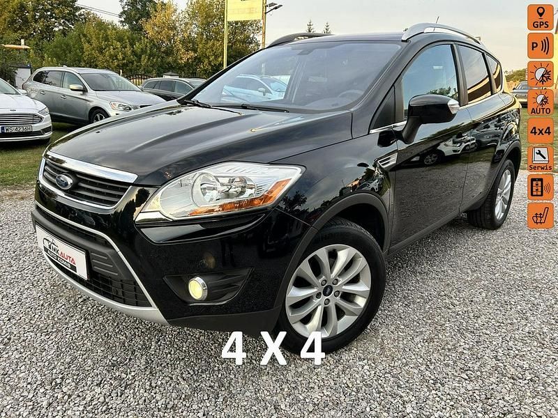 Czarny Używany 2010 Ford Kuga Titanium SUV | 31 900 zł (Uczciwa cena) - Obraz 1/4