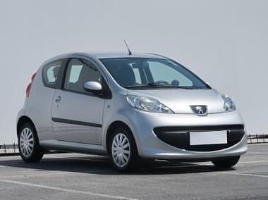 Srebrny Używany 2008 Peugeot 107 Hatchback | 5999 zł (Uczciwa cena) - Obraz 1/4