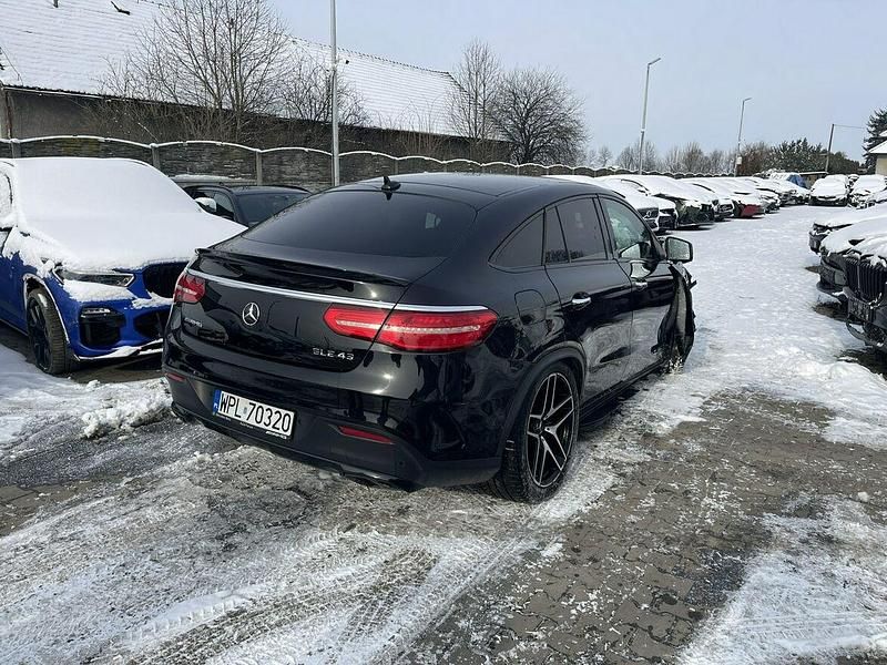 Używany Mercedes GLE43 AMG AMG 390 KM (286 kW) 2018 Czarny Coupe