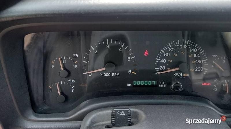 Czarny Używany 2001 Jeep Cherokee Limited SUV | 38 000 zł - Obraz 1/4