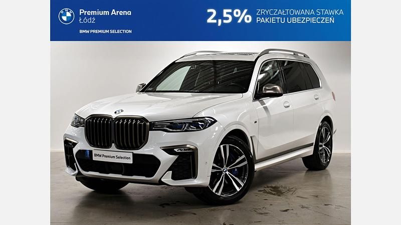 Biel mineralna metalizowany Używany 2022 BMW X7 Executive SUV | 389 900 zł (Dobra cena) - Obraz 1/3