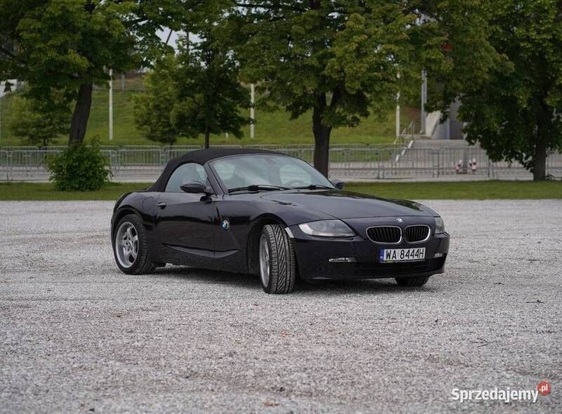 Czarny (metalik) Używany 2007 BMW Z4 M Sport Kabriolet | 53 333 zł - Obraz 1/4