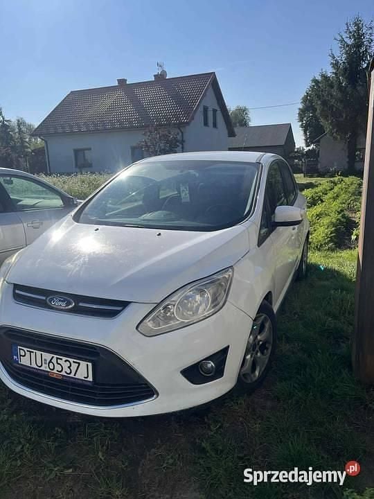 Biały Używany 2012 Ford C-MAX Minivan | 10 500 zł (Dobra cena) - Obraz 1/4