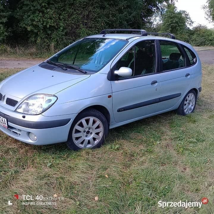 Srebrny Używany 2001 Renault Scénic Minivan | 3300 zł (Uczciwa cena) - Obraz 1/4