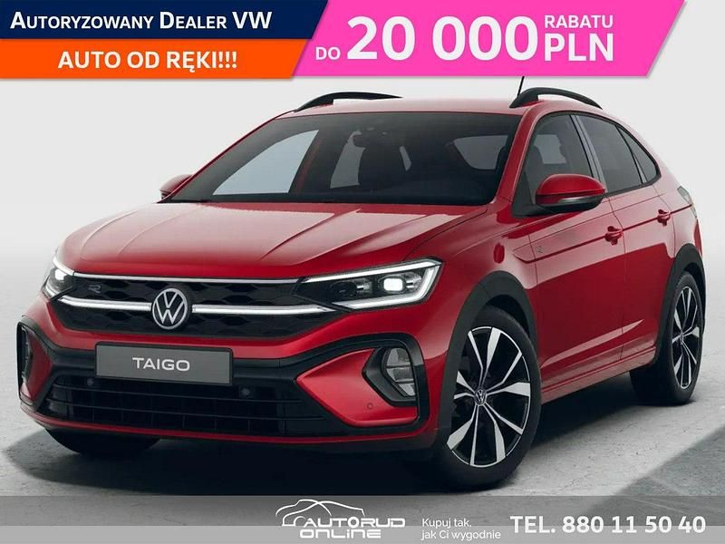 Czerwony (metalik) Nowe 2025 VW Taigo SUV | 110 870 zł (Super Cena) - Obraz 1/4