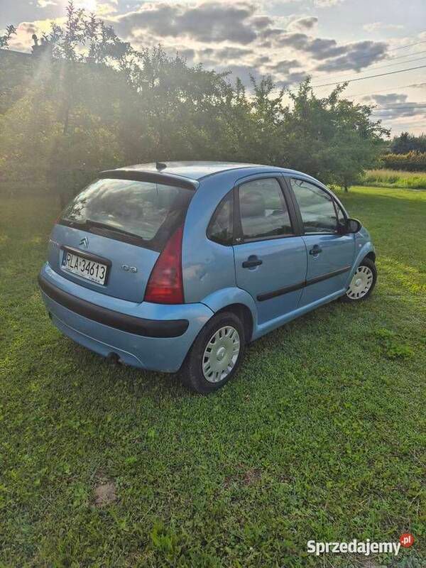 Niebieski Używany 2003 Citroën C3 Hatchback | 5300 zł - Obraz 1/4