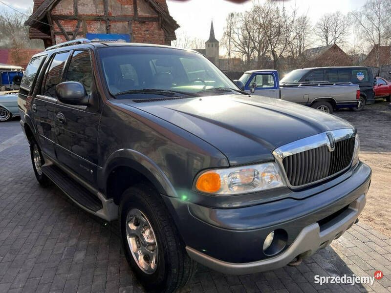 Niebieski Używany 2001 Lincoln Navigator SUV | 12 500 zł - Obraz 1/4