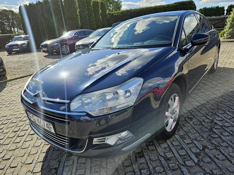 Czarny Używany 2009 Citroën C5 Hatchback | 19 600 zł (Drogi) - Obraz 1/4