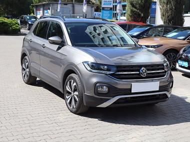 Szary Używany 2021 VW T-Cross SUV | 76 999 zł (Uczciwa cena) - Obraz 1/4