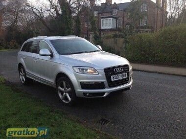 Srebrny Używany 2007 Audi Q7 SUV | 45 900 zł - Obraz 1/4