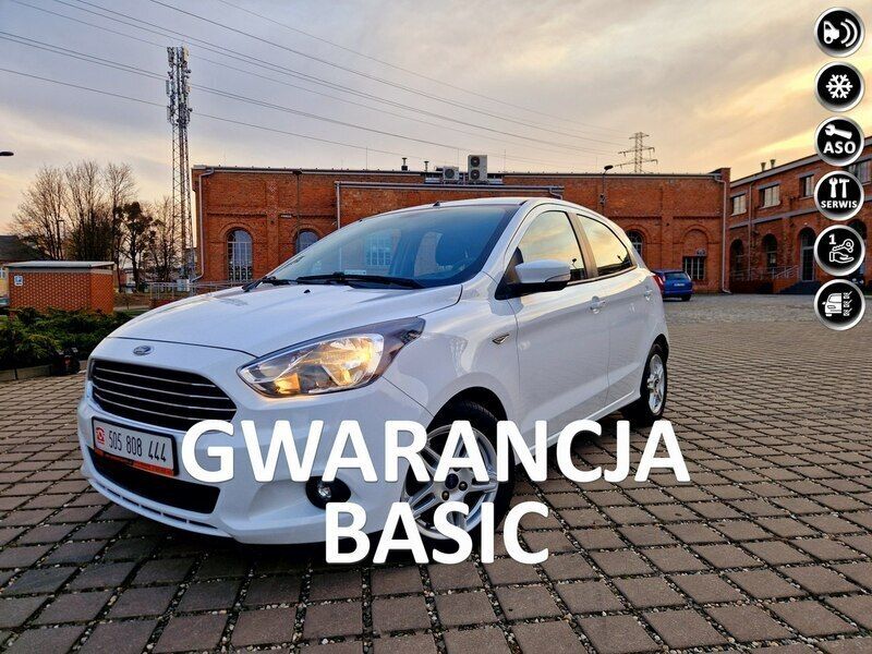 Biały Używany 2016 Ford Ka Plus Hatchback | 24 900 zł (Dobra cena) - Obraz 1/4
