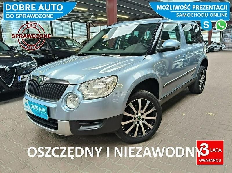 Niebieski Używany 2013 Skoda Yeti SUV | 34 800 zł (Drogi) - Obraz 1/3