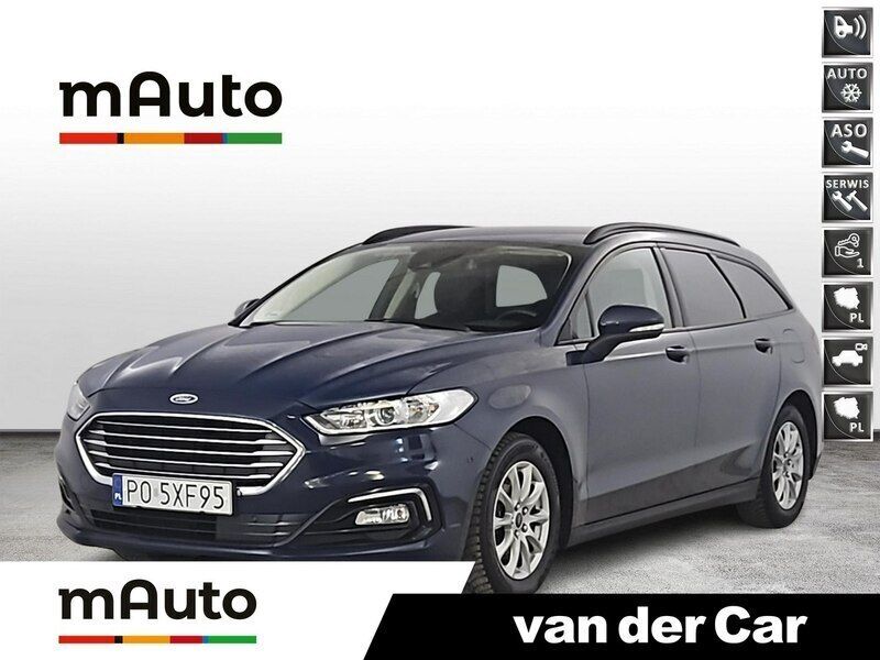 Niebieski Używany 2022 Ford Mondeo Trend Kombi | 65 750 zł (Uczciwa cena) - Obraz 1/4