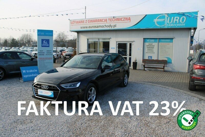 Czarny (metalik) Używany 2021 Audi A4 Kombi | 80 406 zł (Dobra cena) - Obraz 1/4