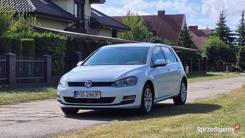 Biały Używany 2017 VW Golf VII Hatchback | 39 500 zł (Uczciwa cena) - Obraz 1/4
