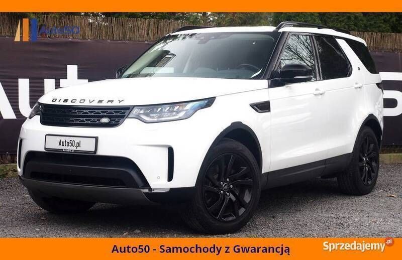 Biały Używany 2018 Land Rover Discovery 5 HSE SUV | 139 900 zł (Dobra cena) - Obraz 1/4