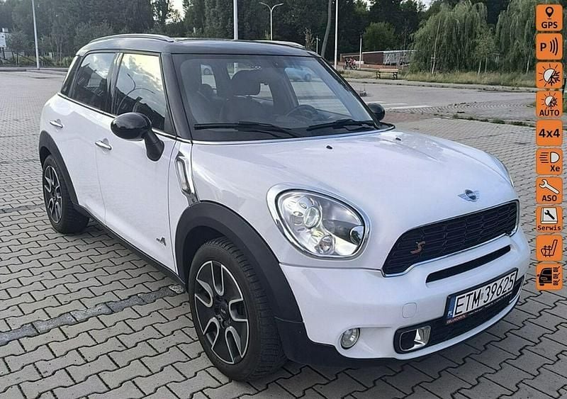 Biały Używany 2014 Mini Countryman SUV | 38 900 zł (Dobra cena) - Obraz 1/4