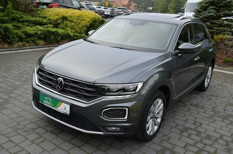 Szary (metalik) Używany 2021 VW T-Roc SUV | 72 900 zł (Super Cena) - Obraz 1/4