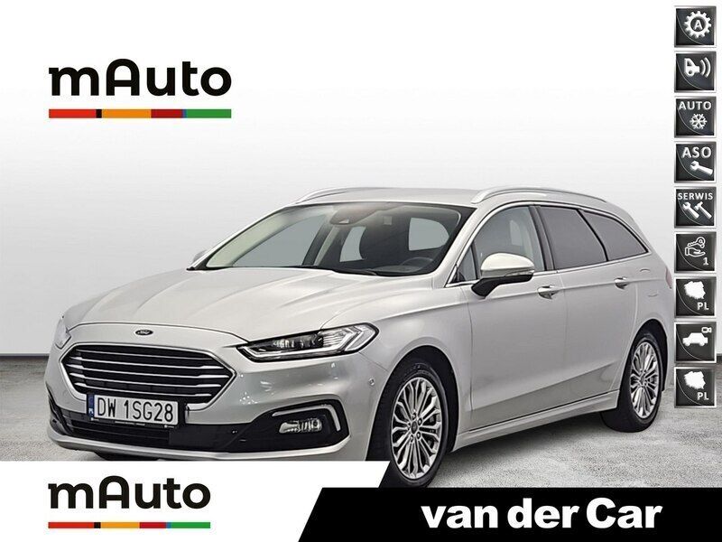 Srebrny Używany 2022 Ford Mondeo Trend Kombi | 96 900 zł (Drogi) - Obraz 1/4