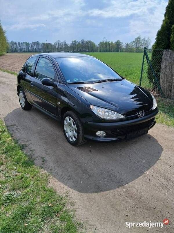 Czarny Używany 2000 Peugeot 206 Hatchback | 2900 zł (Uczciwa cena) - Obraz 1/4