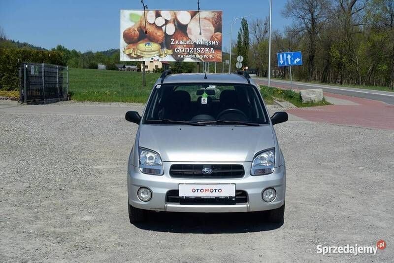 Czerwony Używany 2007 Subaru Justy Hatchback | 12 900 zł - Obraz 1/4