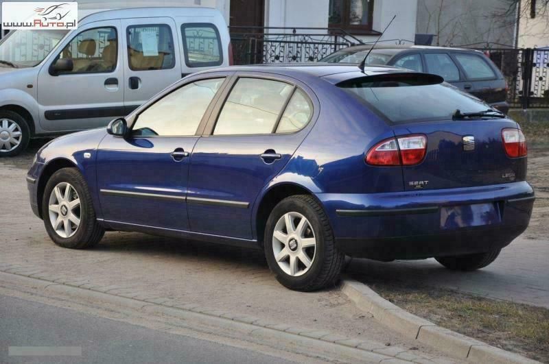 Używany Seat Leon 110 KM (80 kW) 2003 Niebieski (metalik) Hatchback