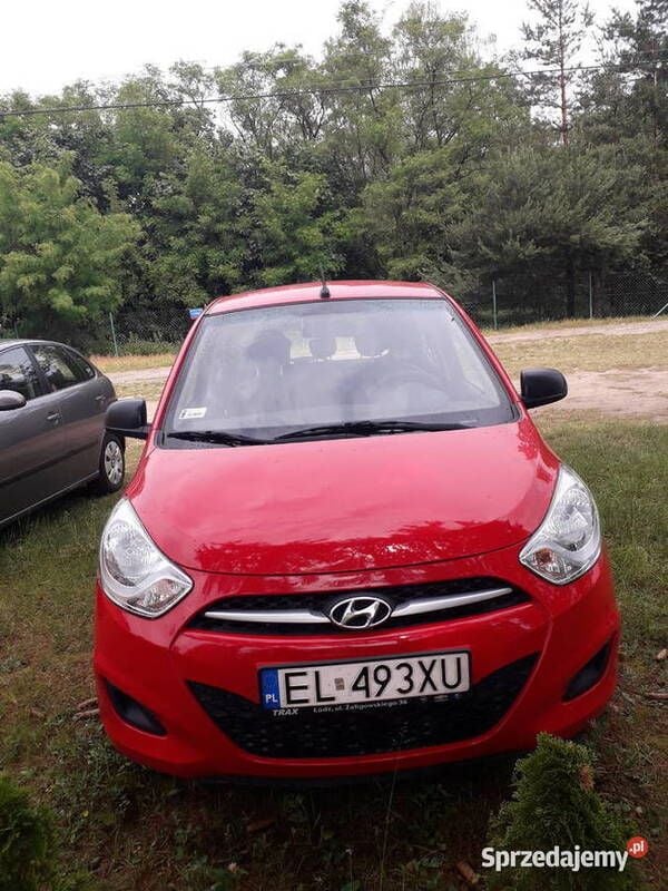 Używany Hyundai i10 69 KM (50 kW) 2013 Czerwony Hatchback