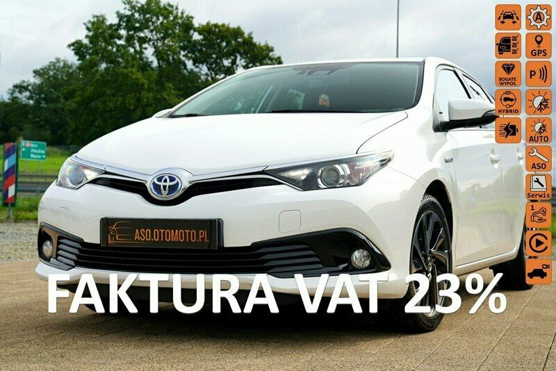 Biały (metalik) Używany 2019 Toyota Auris Hybrid Sedan/Limuzyna | 63 984 zł (Uczciwa cena) - Obraz 1/4
