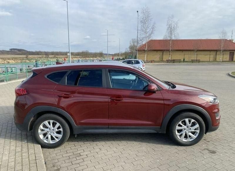 Czerwony Używany 2019 Hyundai Tucson SUV | 76 000 zł (Dobra cena) - Obraz 1/4