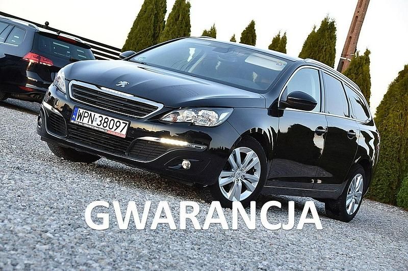 Czarny Używany 2014 Peugeot 308 Kombi | 23 900 zł (Uczciwa cena) - Obraz 1/4