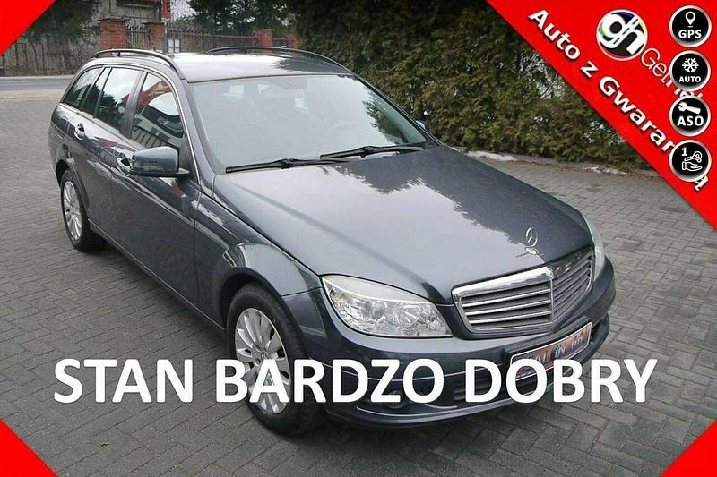Szary Używany 2009 Mercedes C180 Kombi | 22 400 zł (Uczciwa cena) - Obraz 1/4