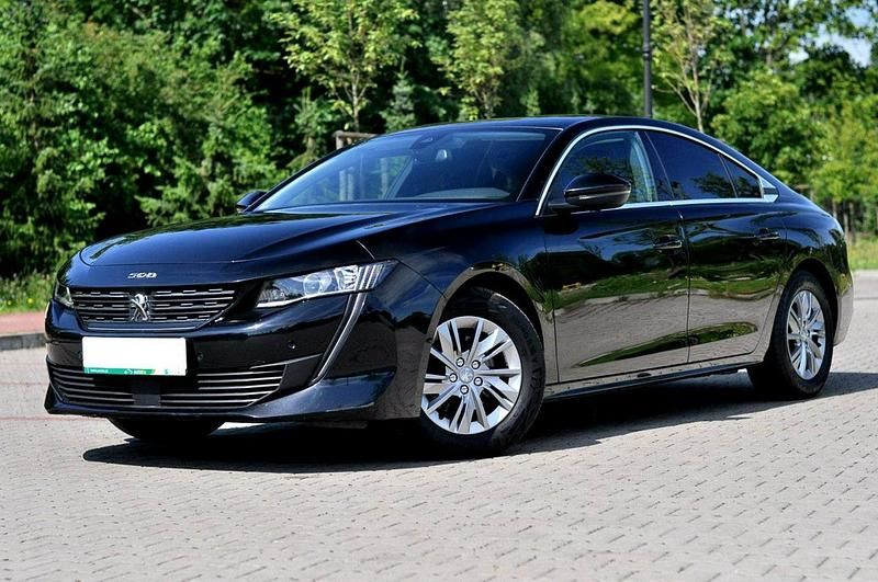 Czarny (metalik) Używany 2019 Peugeot 508 Sedan/Limuzyna | 56 900 zł (Uczciwa cena) - Obraz 1/4