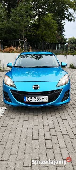 Używany Mazda 3 105 KM (77 kW) 2010 Niebieski Hatchback