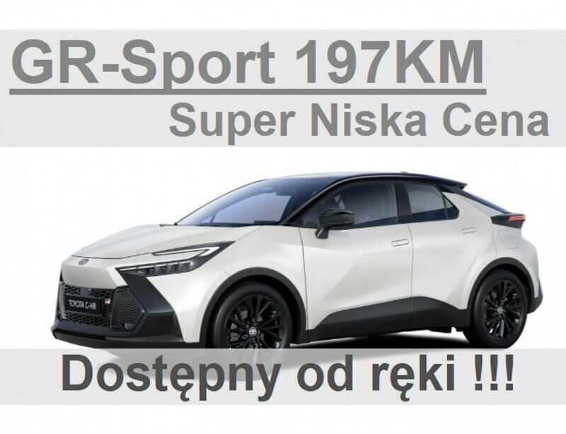 Biały Nowe 2024 Toyota C-HR Sport SUV | 167 900 zł (Uczciwa cena) - Obraz 1/4