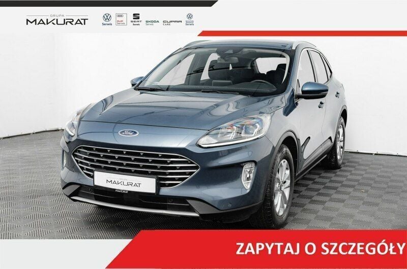 Niebieski Używany 2022 Ford Kuga Titanium SUV | 84 850 zł (Dobra cena) - Obraz 1/4