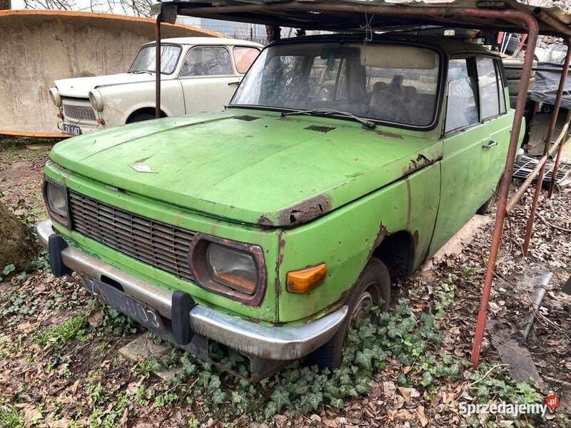Zielony Używany 1975 Wartburg 353 Sedan/Limuzyna | 2000 zł - Obraz 1/2