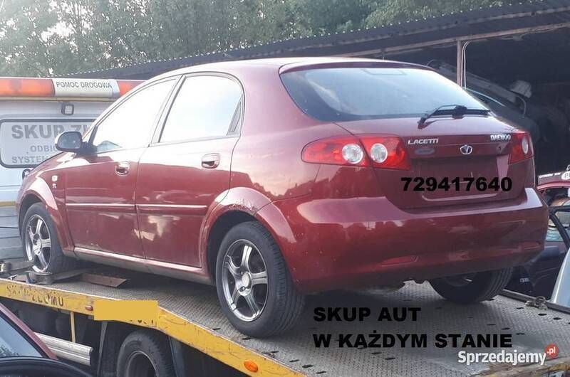 Używany Chevrolet Lacetti 2004 Srebrny Hatchback