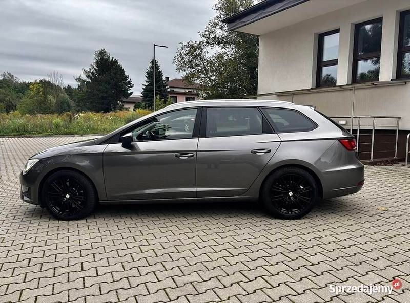 Szary Używany 2014 Seat Leon FR Kombi | 41 900 zł (Dobra cena) - Obraz 1/4