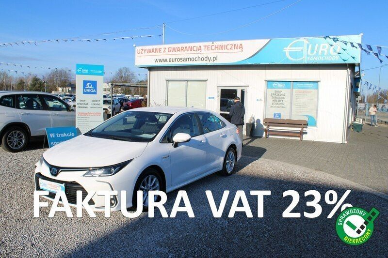 Biały Używany 2021 Toyota Corolla Comfort Sedan/Limuzyna | 61 707 zł (Super Cena) - Obraz 1/4